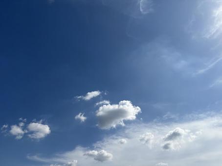 空 空,自然,晴天の写真素材
