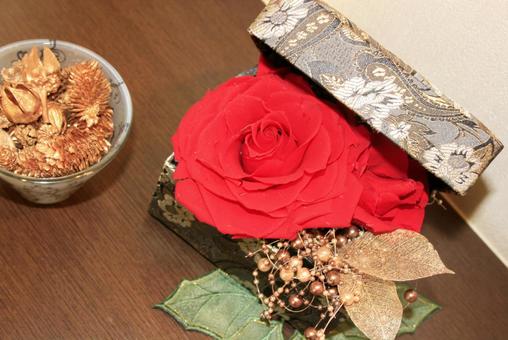 アーティフィシャルフラワー クリスマス,赤,装飾の写真素材