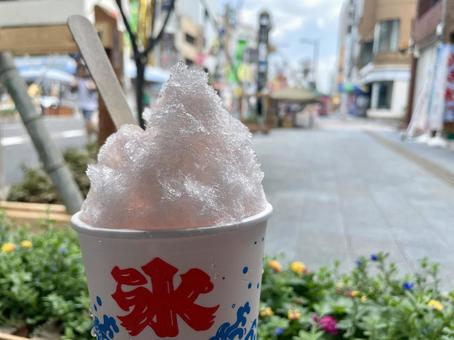 街歩きでかき氷 街歩きでかき氷の写真