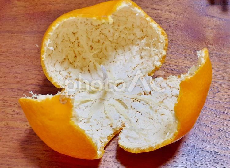 冬＊ミカンの皮＊陳皮 みかん,ミカンの皮,冬の写真素材