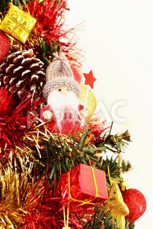 妖精ちゃん・サンタさん クリスマス,サンタクロース,オーナメントの写真素材