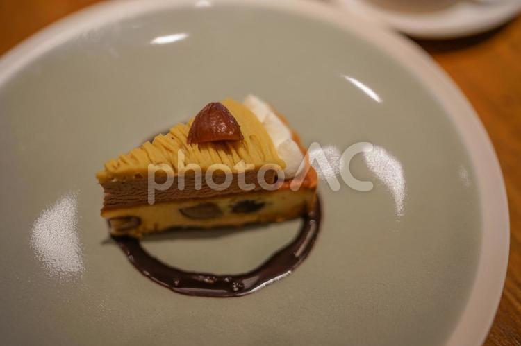 チェスナットケーキのイメージ チェスナット,ケーキ,デザートの写真素材