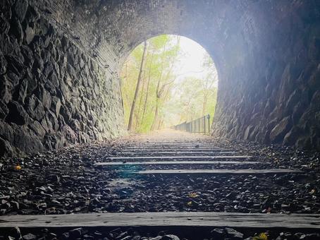 ＪＲ福知山線廃線敷／兵庫 絶景スポット,日本の絶景1120,兵庫の写真素材