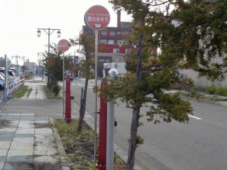 防火水槽の消火栓 防火水槽,消火栓,火事の写真素材