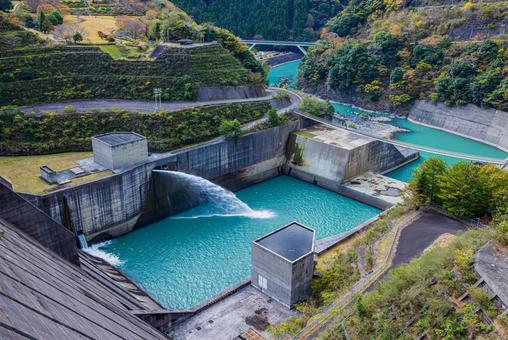 静岡県 長島ダム・秋景色 静岡県 長島ダム・秋景色 長島ダム,秋,紅葉の写真素材
