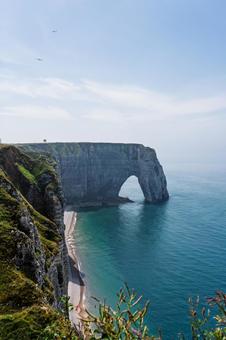 エトルタ 絶景 フランス エトルタ 絶景 フランス フランス,エトルタ,絶景の写真素材