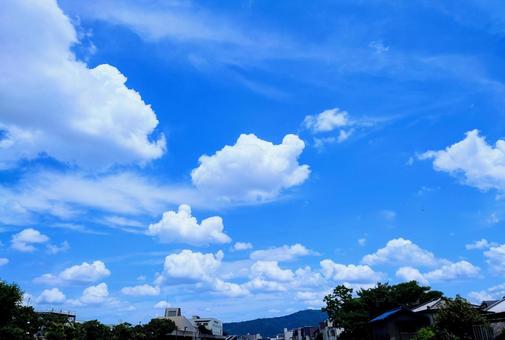 晴れた空 晴れた空の写真