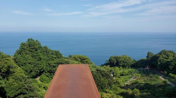 小田原 景色 空と海と緑 小田原 景色 空と海と緑 空,自然,風景の写真素材