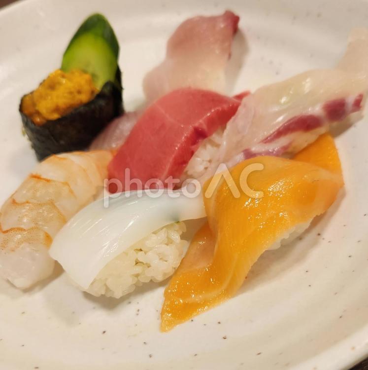寿司 寿司,にぎり,軍艦の写真素材