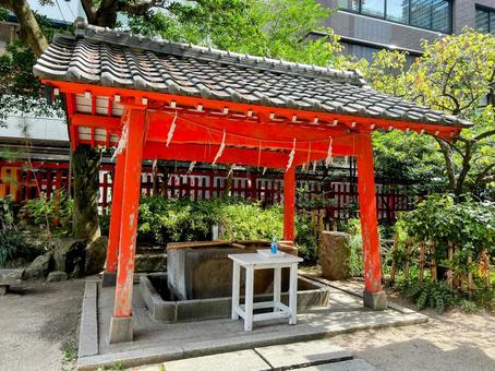 水鏡天満宮 水鏡天満宮 水鏡神社,容見天神,神社の写真素材