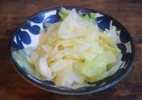 湯通しキャベツ 湯通しキャベツ キャベツ,湯通し,野菜の写真素材