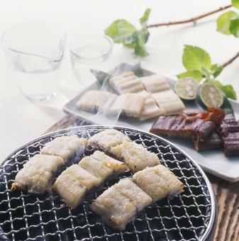 うなぎの白焼き うなぎの白焼き うなぎ,白焼き,蒲焼きの写真素材
