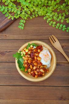 チリコンカン チリコンカン,チリビーンズ,豆の写真素材