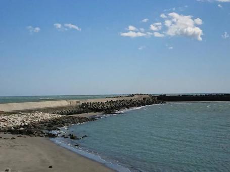 静かな海 静かな海の写真
