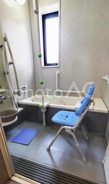 介護者用風呂場2 要介護者用風呂場,福祉,風呂場の写真素材