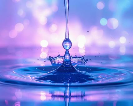 水がはじく 水がはじくの写真