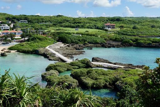 宮古島インギャーマリンガーデンの景色 宮古島インギャーマリンガーデンの景色の写真