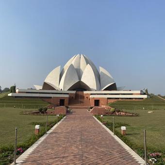 ロータステンプル ロータステンプル,ハス,インドの写真素材