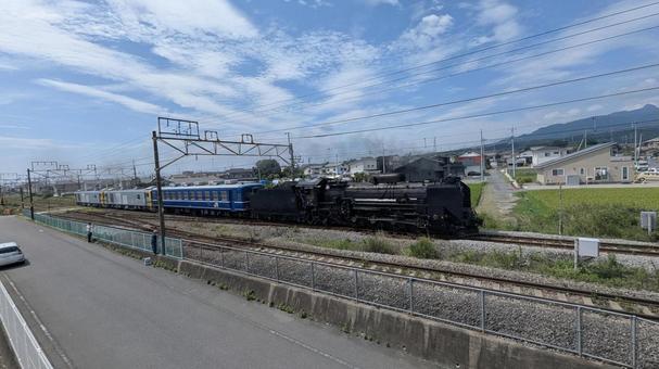 D51(八木原>渋川)その3 D51(八木原>渋川)その3 鉄道,線路,レールの写真素材