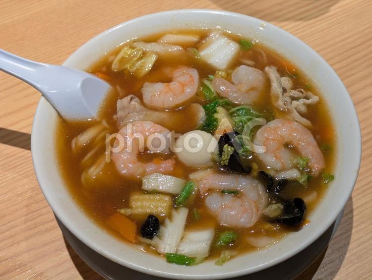 横浜市都筑区牛久保西のえび五目そば 丸源ラーメン横浜都筑店,ラーメン店,外食の写真素材