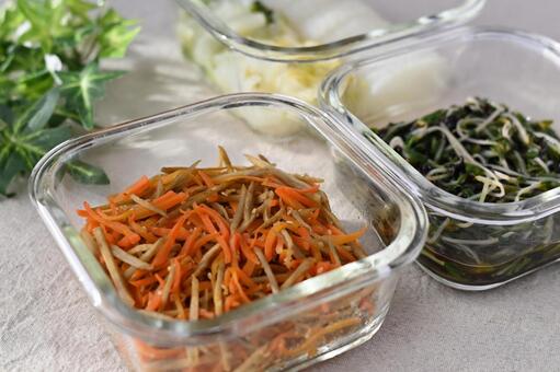 作り置きおかず 作り置き,おかず,副菜の写真素材