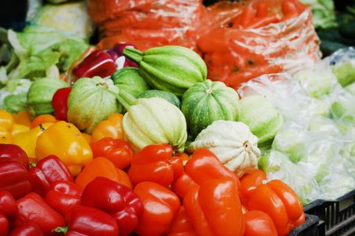 海外 メキシコ 市場の野菜 海外 メキシコ 市場の野菜 市場,野菜,八百屋の写真素材