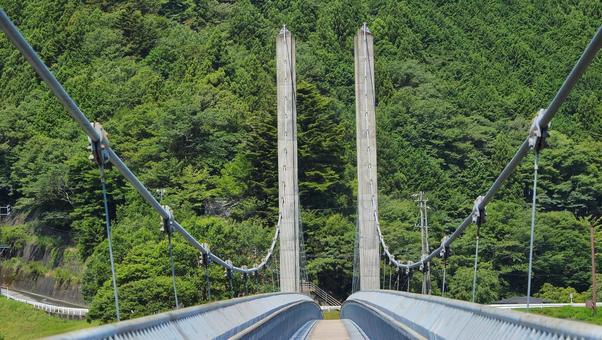 南アルプス接岨大吊橋 南アルプス接岨大吊橋の写真