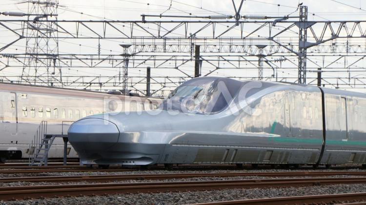 ALFA-X　新幹線　試験車両 新幹線,東北新幹線,撮影会の写真素材