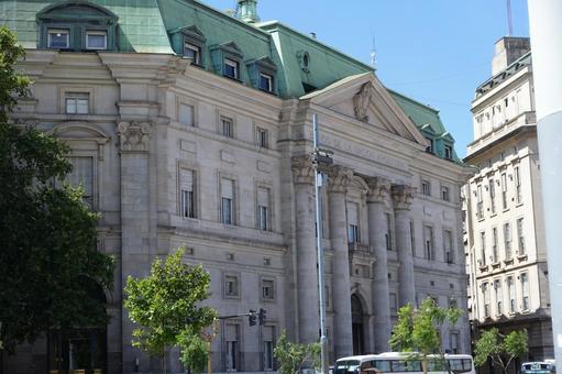 アルゼンチン国立銀行 アルゼンチン,ブエノスアイレス,アルゼンチンペソの写真素材