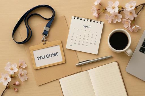 新入社員ウェルカムの写真