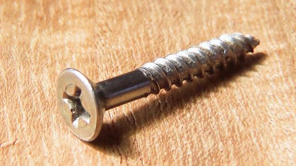 小さなネジ接写・3 ネジ,ボルト,ビスの写真素材