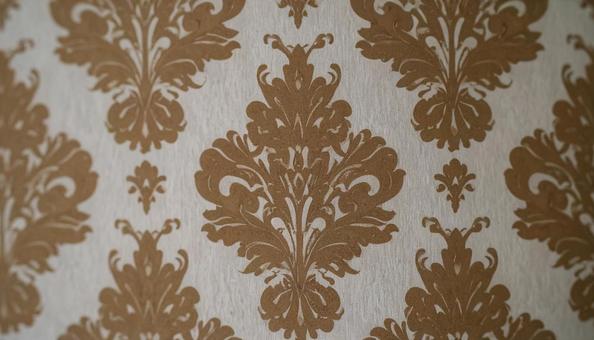 花柄の壁紙の写真