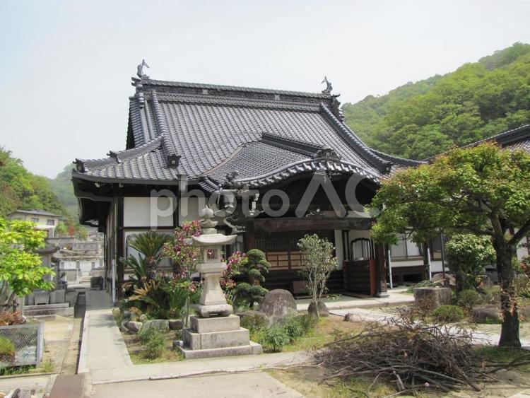 【風景写真】壽徳寺(広島県三原市)の風景 壽徳寺,日蓮宗,神社仏閣の写真素材