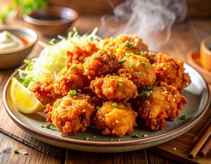 鶏のから揚げ 鶏のから揚げの写真