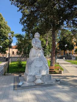 ヴェラ・ペーヴァ ヴェラ・ペーヴァ,モニュメント,公園の写真素材