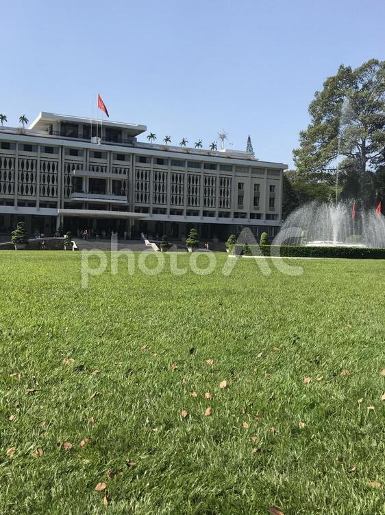 ホーチミン８ 統一会堂,ベトナム,首相官邸の写真素材