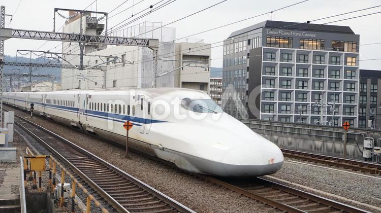新幹線　N700系　のぞみ 鉄道,駅,乗り物の写真素材