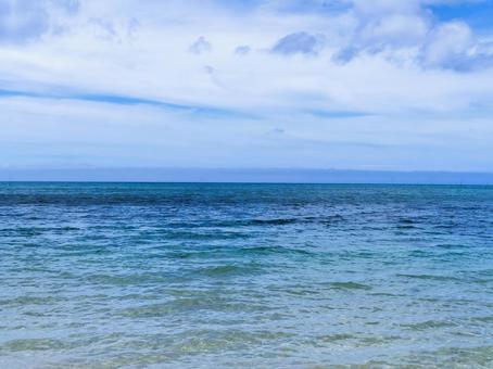 海と空の風景 海と空の風景の写真