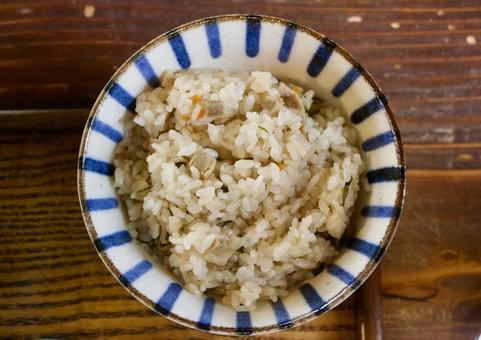 沖縄の郷土料理 ジューシー 沖縄の郷土料理 ジューシー ジューシー,沖縄,郷土食の写真素材