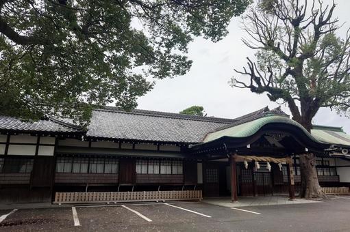 愛知県-真清田神社-社務所 愛知県-真清田神社-社務所 真清田神社,神社,尾張国の写真素材