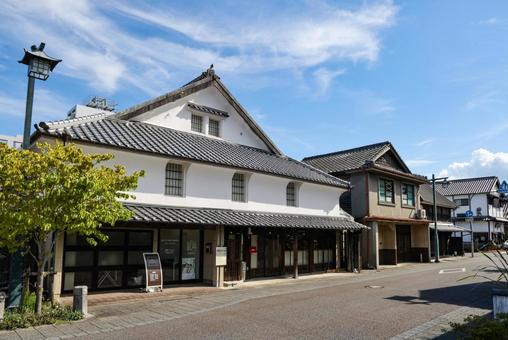 旧長崎街道 塩田宿の街並み 旧長崎街道 塩田宿の街並み 塩田,旧長崎街道,街並みの写真素材
