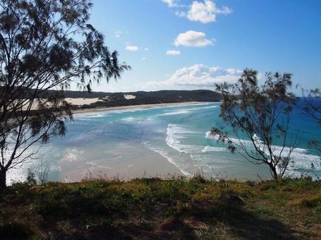 Fraser Island オーストラリア,フレーザー島,クガリの写真素材