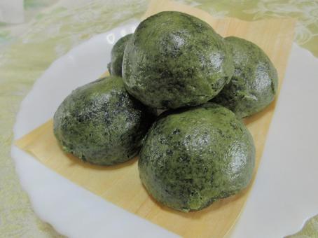 草饅頭 草饅頭 まんじゅう,饅頭,和菓子の写真素材