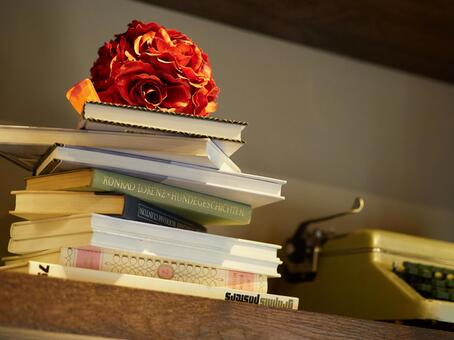 Books and old typewriter, JPG Books and old typewriter, 독서, 출판, 양서, JPG