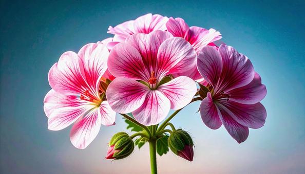 ゼラニウムの花 ゼラニウムの花の写真