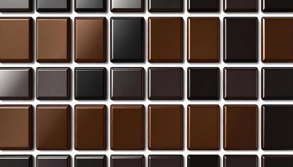 チョコレート色のタイルの背景 チョコレート色のタイルの背景の写真
