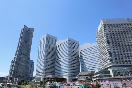 みなとみらい 街並み みなとみらい 街並み みなとみらい,横浜,ビルの写真素材