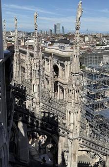 ゴシック建築 ゴシック建築 ドゥオーモ,ゴシック建築,フィレンツェの写真素材
