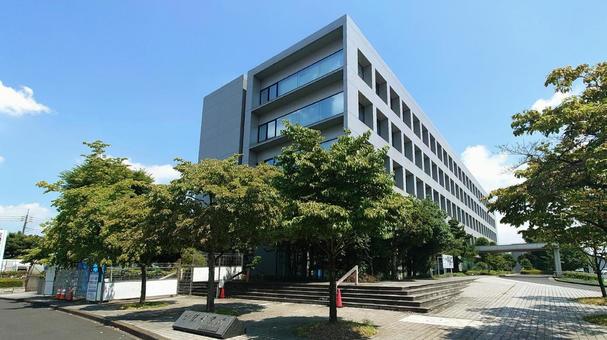 加須市役所 市庁舎 埼玉県加須市 加須市役所,市庁舎,加須市の写真素材