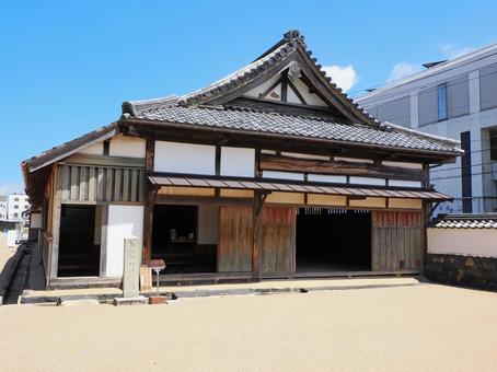 有備館(旧萩藩校明倫館 剣術場・槍術場) 有備館(旧萩藩校明倫館 剣術場・槍術場) 有備館,小学校,萩の写真素材